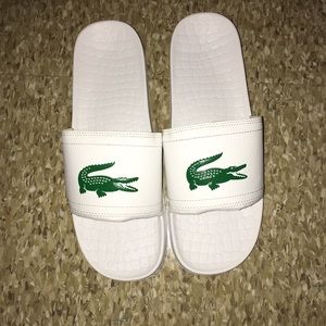 Brand New Lacoste Slippers